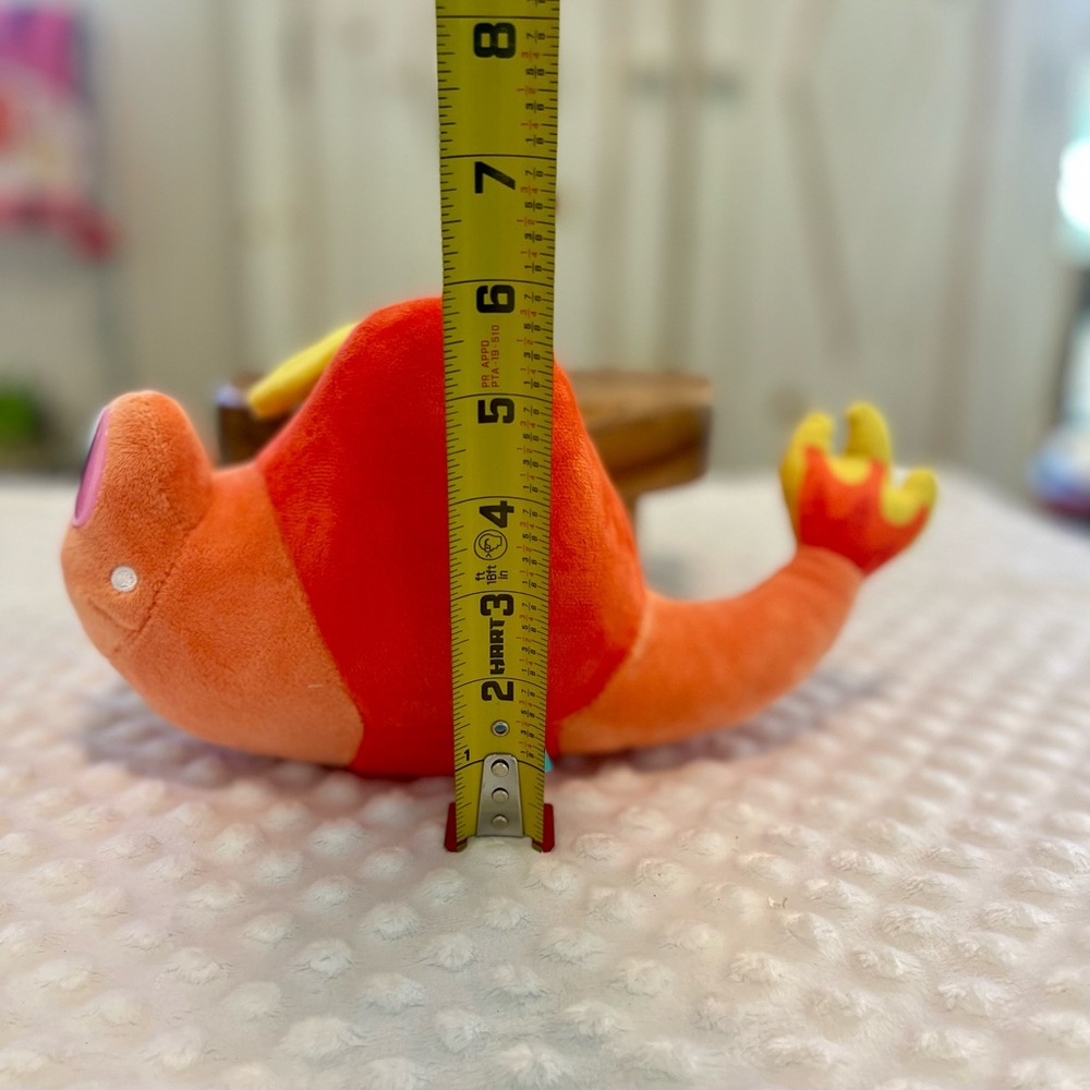 Manhattan Toy Company Orange Snail Apple plush Morphies Snappafire - Picture 7 of 9